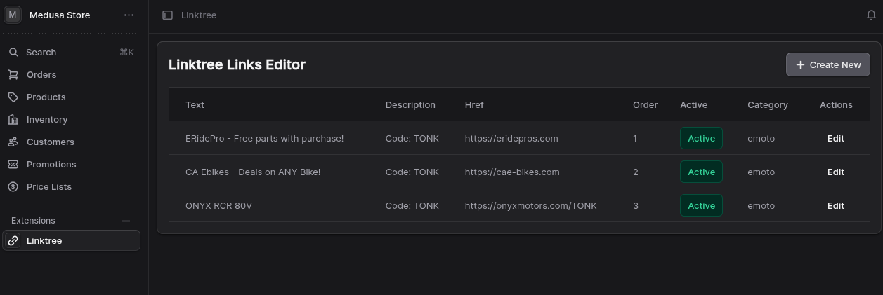 files in a medusa module